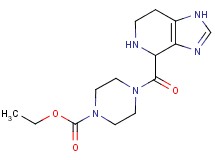ethyl 4-(4,5,6,7-tetrahydro-1H-imidazo[4,5-c]pyridin-4-ylcarbonyl)-1-piperazinecarboxylate dihydrochloride