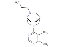 (1R*,5R*)-3-(5,6-dimethyl-4-pyrimidinyl)-6-propyl-3,6-diazabicyclo[3.2.2]nonane