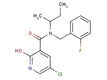 N-(sec-butyl)-5-chloro-N-(2-fluorobenzyl)-2-hydroxynicotinamide
