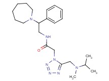 N-[2-(1-azepanyl)-2-phenylethyl]-2-(5-{[isopropyl(methyl)amino]methyl}-1H-tetrazol-1-yl)acetamide