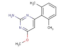 4-(2,6-dimethylphenyl)-6-methoxy-2-pyrimidinamine