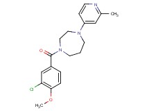 1-(3-chloro-4-methoxybenzoyl)-4-(2-methyl-4-pyridinyl)-1,4-diazepane