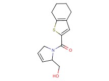 [1-(4,5,6,7-tetrahydro-1-benzothien-2-ylcarbonyl)-2,5-dihydro-1H-pyrrol-2-yl]methanol