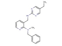 N-({2-[benzyl(methyl)amino]pyridin-3-yl}methyl)-5-ethylpyrimidin-2-amine