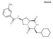 N-[(3S,7S,8aS)-3-(cyclohexylmethyl)-1,4-dioxooctahydropyrrolo[1,2-a]pyrazin-7-yl]-3-methylbenzamide