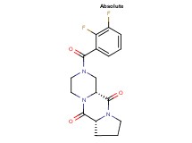 (6aR,11aR)-2-(2,3-difluorobenzoyl)octahydro-6H-pyrazino[1,2-a]pyrrolo[1,2-d]pyrazine-6,11(2H)-dione