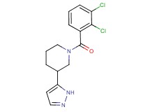 1-(2,3-dichlorobenzoyl)-3-(1H-pyrazol-5-yl)piperidine