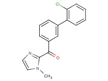 (2'-chlorobiphenyl-3-yl)(1-methyl-1H-imidazol-2-yl)methanone