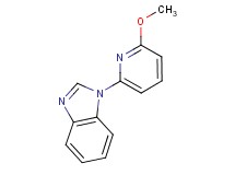1-(6-methoxypyridin-2-yl)-1H-benzimidazole