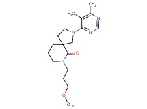 2-(5,6-dimethylpyrimidin-4-yl)-7-(3-methoxypropyl)-2,7-diazaspiro[4.5]decan-6-one