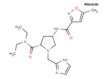 (4S)-N,N-diethyl-1-(1H-imidazol-2-ylmethyl)-4-{[(5-methylisoxazol-3-yl)carbonyl]amino}-L-prolinamide