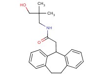 2-(10,11-dihydro-5H-dibenzo[a,d][7]annulen-5-yl)-N-(3-hydroxy-2,2-dimethylpropyl)acetamide