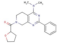 N,N-dimethyl-2-phenyl-7-(tetrahydro-2-furanylcarbonyl)-5,6,7,8-tetrahydropyrido[3,4-d]pyrimidin-4-amine