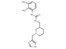 N-(2,3-dimethylphenyl)-N'-{[1-(1H-imidazol-4-ylmethyl)piperidin-3-yl]methyl}urea