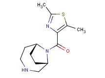 rel-(1S,6R)-9-[(2,5-dimethyl-1,3-thiazol-4-yl)carbonyl]-3,9-diazabicyclo[4.2.1]nonane hydrochloride
