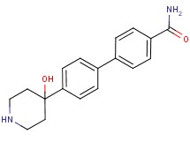 4'-(4-hydroxypiperidin-4-yl)biphenyl-4-carboxamide