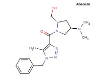 [(2S,4R)-1-[(1-benzyl-5-methyl-1H-1,2,3-triazol-4-yl)carbonyl]-4-(dimethylamino)pyrrolidin-2-yl]methanol