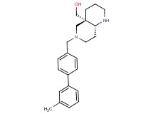 [(4aS*,8aR*)-6-[(3'-methyl-4-biphenylyl)methyl]octahydro-1,6-naphthyridin-4a(2H)-yl]methanol