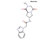2-(1H-benzimidazol-1-yl)-N-[(7R,8aS)-2-methyl-1,4-dioxooctahydropyrrolo[1,2-a]pyrazin-7-yl]acetamide