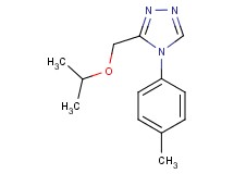 3-(isopropoxymethyl)-4-(4-methylphenyl)-4H-1,2,4-triazole