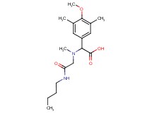 [[2-(butylamino)-2-oxoethyl](methyl)amino](4-methoxy-3,5-dimethylphenyl)acetic acid