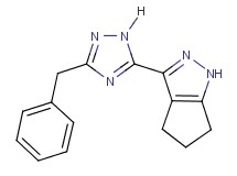 3-(3-benzyl-1H-1,2,4-triazol-5-yl)-1,4,5,6-tetrahydrocyclopenta[c]pyrazole