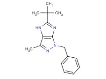 1-benzyl-5-tert-butyl-3-methyl-1,4-dihydroimidazo[4,5-c]pyrazole
