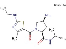 (2S,4S)-4-amino-1-{[2-(ethylamino)-4-methyl-1,3-thiazol-5-yl]carbonyl}-N-isopropylpyrrolidine-2-carboxamide