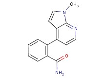 2-(1-methyl-1H-pyrrolo[2,3-b]pyridin-4-yl)benzamide