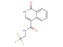 1-oxo-N-(2,2,2-trifluoroethyl)-1,2-dihydroisoquinoline-4-carboxamide