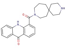 4-(3,9-diazaspiro[5.6]dodec-9-ylcarbonyl)-9(10H)-acridinone hydrochloride