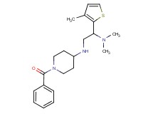 N~2~-(1-benzoylpiperidin-4-yl)-N~1~,N~1~-dimethyl-1-(3-methyl-2-thienyl)ethane-1,2-diamine