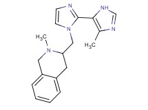 2-methyl-3-[(5'-methyl-1H,3'H-2,4'-biimidazol-1-yl)methyl]-1,2,3,4-tetrahydroisoquinoline