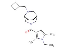 (1R*,5R*)-6-(cyclobutylmethyl)-3-[(1-ethyl-2,5-dimethyl-1H-pyrrol-3-yl)carbonyl]-3,6-diazabicyclo[3.2.2]nonane