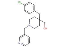 [4-(4-chlorobenzyl)-1-(3-pyridinylmethyl)-4-piperidinyl]methanol