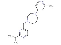 1-[(2-isopropyl-4-pyrimidinyl)methyl]-4-(2-methyl-4-pyridinyl)-1,4-diazepane