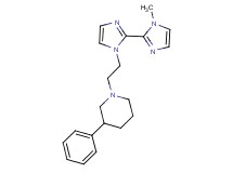 1-methyl-1'-[2-(3-phenylpiperidin-1-yl)ethyl]-1H,1'H-2,2'-biimidazole