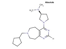 (3S)-1-[7-(cyclopentylmethyl)-6,7,8,9-tetrahydro-5H-pyrimido[4,5-d]azepin-4-yl]-N,N-dimethylpyrrolidin-3-amine