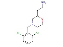 {2-[4-(2,6-dichlorobenzyl)-2-morpholinyl]ethyl}amine dihydrochloride