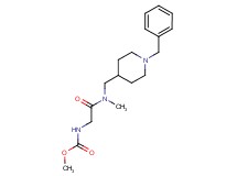 methyl {2-[[(1-benzyl-4-piperidinyl)methyl](methyl)amino]-2-oxoethyl}carbamate