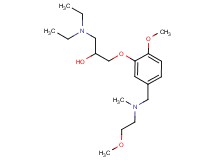 1-(diethylamino)-3-(2-methoxy-5-{[(2-methoxyethyl)(methyl)amino]methyl}phenoxy)-2-propanol