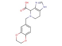 5-(2,3-dihydro-1,4-benzodioxin-6-ylmethyl)-4,5,6,7-tetrahydro-1H-imidazo[4,5-c]pyridine-4-carboxylic acid