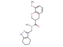 8-methoxy-N-methyl-N-(4,5,6,7-tetrahydro-1H-indazol-3-ylmethyl)chromane-3-carboxamide