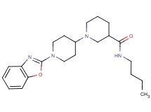 1'-(1,3-benzoxazol-2-yl)-N-butyl-1,4'-bipiperidine-3-carboxamide