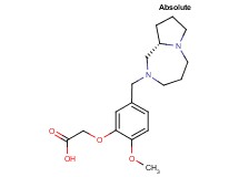 {5-[(9aS)-hexahydro-1H-pyrrolo[1,2-a][1,4]diazepin-2(3H)-ylmethyl]-2-methoxyphenoxy}acetic acid