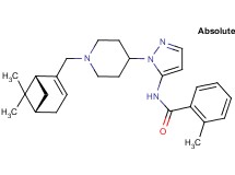 N-[1-(1-{[(1R,5S)-6,6-dimethylbicyclo[3.1.1]hept-2-en-2-yl]methyl}-4-piperidinyl)-1H-pyrazol-5-yl]-2-methylbenzamide