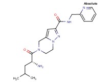 5-D-leucyl-N-(2-pyridinylmethyl)-4,5,6,7-tetrahydropyrazolo[1,5-a]pyrazine-2-carboxamide dihydrochloride