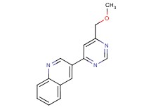 3-[6-(methoxymethyl)pyrimidin-4-yl]quinoline
