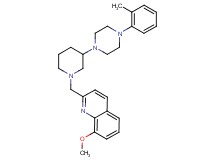 8-methoxy-2-({3-[4-(2-methylphenyl)-1-piperazinyl]-1-piperidinyl}methyl)quinoline