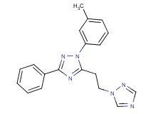 1-(3-methylphenyl)-3-phenyl-5-[2-(1H-1,2,4-triazol-1-yl)ethyl]-1H-1,2,4-triazole
